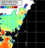 NOAA人工衛星画像:神奈川県近海, パス=20260110 01:00 UTC