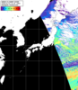 NOAA人工衛星画像:日本全域, パス=20260112 10:00 UTC