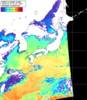 NOAA人工衛星画像:日本全域, パス=20260116 12:00 UTC