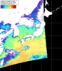 NOAA人工衛星画像:日本全域, パス=20260116 12:40 UTC