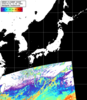 NOAA人工衛星画像:日本全域, パス=20260121 11:50 UTC