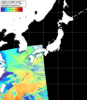 NOAA人工衛星画像:日本全域, パス=20260124 12:30 UTC