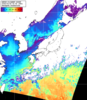 NOAA人工衛星画像:日本全域, パス=20260225 00:50 UTC
