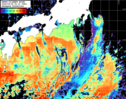 NOAA人工衛星画像:黒潮域, パス=20260304 00:10 UTC