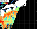 NOAA人工衛星画像:黒潮域, パス=20260304 01:10 UTC