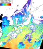 NOAA人工衛星画像:日本全域, パス=20260312 00:40 UTC