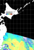 NOAA人工衛星画像:親潮域, パス=20260318 00:20 UTC