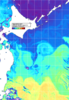 NOAA人工衛星画像:親潮域, 1日合成画像(2026/03/18UTC)