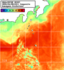 NOAA人工衛星画像:神奈川県近海, 1日合成画像(2026/04/08UTC)