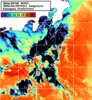 NOAA人工衛星画像:神奈川県近海, 1日合成画像(2026/04/09UTC)