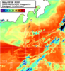 NOAA人工衛星画像:神奈川県近海, 1日合成画像(2026/04/10UTC)
