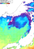 NOAA人工衛星画像:日本海, 1日合成画像(2026/04/10UTC)