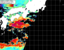 NOAA人工衛星画像:黒潮域, パス=20260412 01:10 UTC