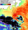 NOAA人工衛星画像:神奈川県近海, 1日合成画像(2026/04/14UTC)
