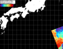 NOAA人工衛星画像:黒潮域, パス=20260414 10:30 UTC