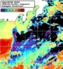 NOAA人工衛星画像:神奈川県近海, 1日合成画像(2026/04/15UTC)