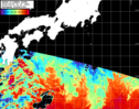NOAA人工衛星画像:黒潮域, パス=20260415 00:10 UTC