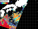 NOAA人工衛星画像:黒潮域, パス=20260417 01:00 UTC