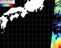 NOAA人工衛星画像:黒潮域, パス=20260418 22:40 UTC