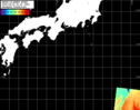 NOAA人工衛星画像:黒潮域, パス=20260418 23:20 UTC