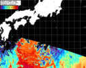 NOAA人工衛星画像:黒潮域, パス=20260419 01:00 UTC