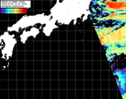 NOAA人工衛星画像:黒潮域, パス=20260419 10:00 UTC