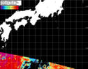 NOAA人工衛星画像:黒潮域, パス=20260420 00:40 UTC