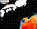 NOAA人工衛星画像:黒潮域, パス=20260422 23:00 UTC