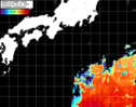 NOAA人工衛星画像:黒潮域, パス=20260422 23:30 UTC