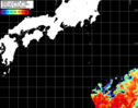 NOAA人工衛星画像:黒潮域, パス=20260423 10:50 UTC