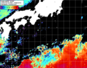 NOAA人工衛星画像:黒潮域, 1日合成画像(2026/04/23UTC)