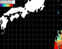 NOAA人工衛星画像:黒潮域, パス=20260423 23:10 UTC
