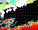 NOAA人工衛星画像:黒潮域, 1日合成画像(2026/04/24UTC)