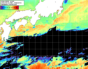 NOAA人工衛星画像:黒潮域, 1日合成画像(2026/05/31UTC)