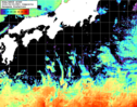 NOAA人工衛星画像:黒潮域, 1日合成画像(2026/06/04UTC)