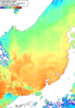 NOAA人工衛星画像:日本海, 1日合成画像(2026/06/04UTC)