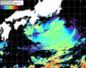 NOAA人工衛星画像:黒潮域, 1日合成画像(2026/06/08UTC)