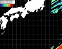 NOAA人工衛星画像:黒潮域, パス=20260610 23:20 UTC
