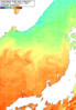 NOAA人工衛星画像:日本海, 1週間合成画像(2026/06/05～2026/06/11UTC)