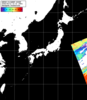 NOAA人工衛星画像:日本全域, パス=20260612 10:10 UTC