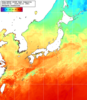 NOAA人工衛星画像:日本全域, 1週間合成画像(2026/06/06～2026/06/12UTC)
