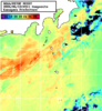 NOAA人工衛星画像:神奈川県近海, 1日合成画像(2026/06/12UTC)