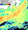 NOAA人工衛星画像:神奈川県近海, 1日合成画像(2026/06/13UTC)