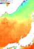 NOAA人工衛星画像:日本海, 1日合成画像(2026/06/13UTC)