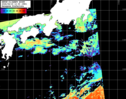 NOAA人工衛星画像:黒潮域, パス=20260615 12:00 UTC