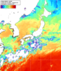 NOAA人工衛星画像:日本全域, 1日合成画像(2026/06/16UTC)