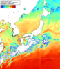 NOAA人工衛星画像:日本全域, 1日合成画像(2026/06/17UTC)