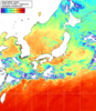 NOAA人工衛星画像:日本全域, 1日合成画像(2026/06/18UTC)