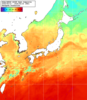 NOAA人工衛星画像:日本全域, 1週間合成画像(2026/06/12～2026/06/18UTC)