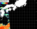 NOAA人工衛星画像:黒潮域, パス=20260618 13:10 UTC
